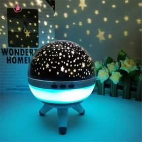 Projecteur ciel étoilé rotatif pour chambre enfants et bébés