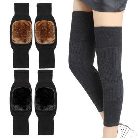 وسادات الركبة السميكة الدافئة والمبطنة – Genouillères épaisses Chaudes et Rembourrées