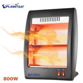 Chauffage Quartz électrique 2 Niveaux planet sat 800W- مدفأة كهربائية
